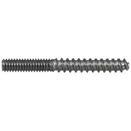 Midwest Fastener #8 Thread to #8-32 Thread, 20 PK Steel, Plain Finish 68406